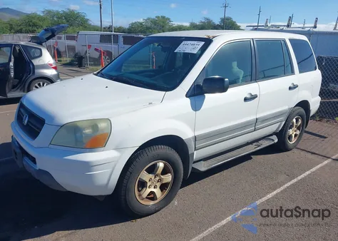 2004 Honda Pilot Lx z USA, uszkodzony, nr VIN 2HKYF18104H572151